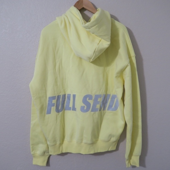Nelk Hoodie Mens Full‎ Send Reflective Silver YouTube Merch Comfy Lounge Small - Picture 4 of 7